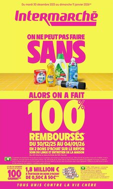 Prospectus promotionnel Intermarché valable à partir du 30/12/2025