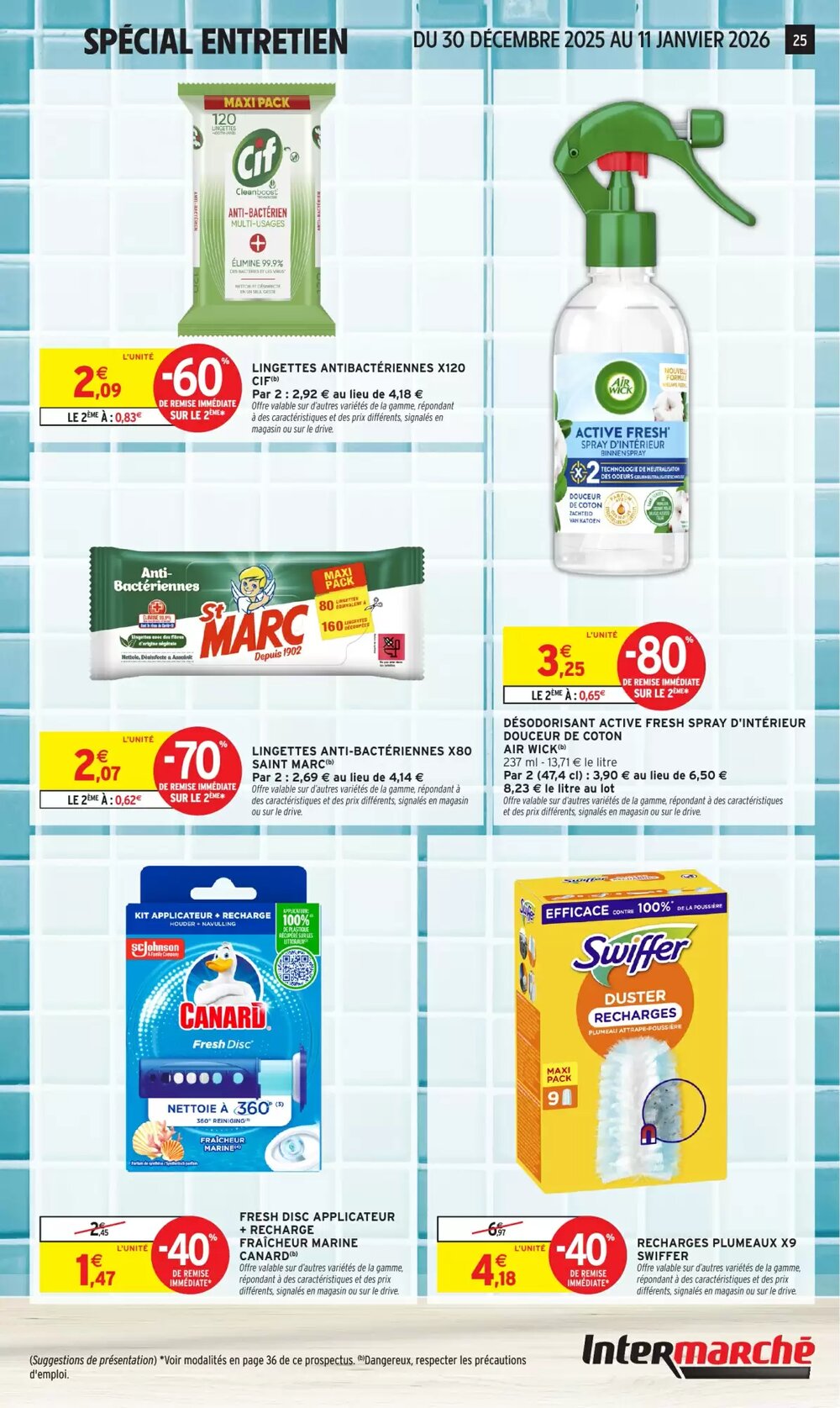 Prospectus promotionnel Intermarché valable à partir du 30/12/2025 - Page 25.