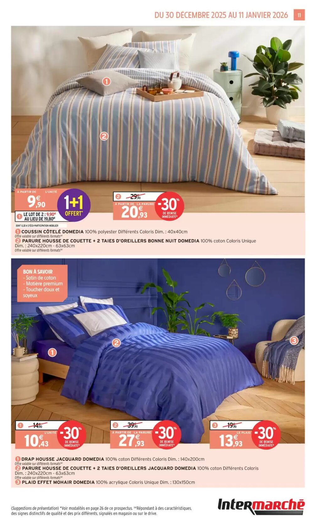 Prospectus promotionnel Intermarché Hyper valable à partir du 30/12/2025 - Page 11.