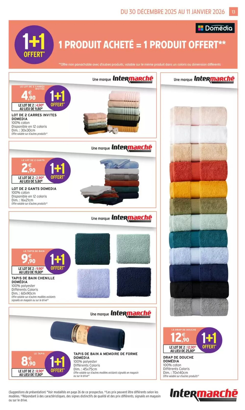 Prospectus promotionnel Intermarché Hyper valable à partir du 30/12/2025 - Page 13.