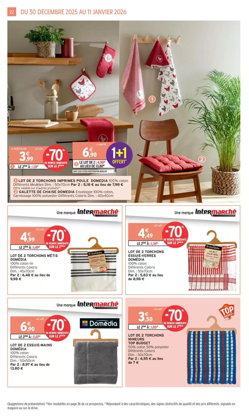 Prospectus promotionnel Intermarché Hyper valable à partir du 30/12/2025 - Page 22.
