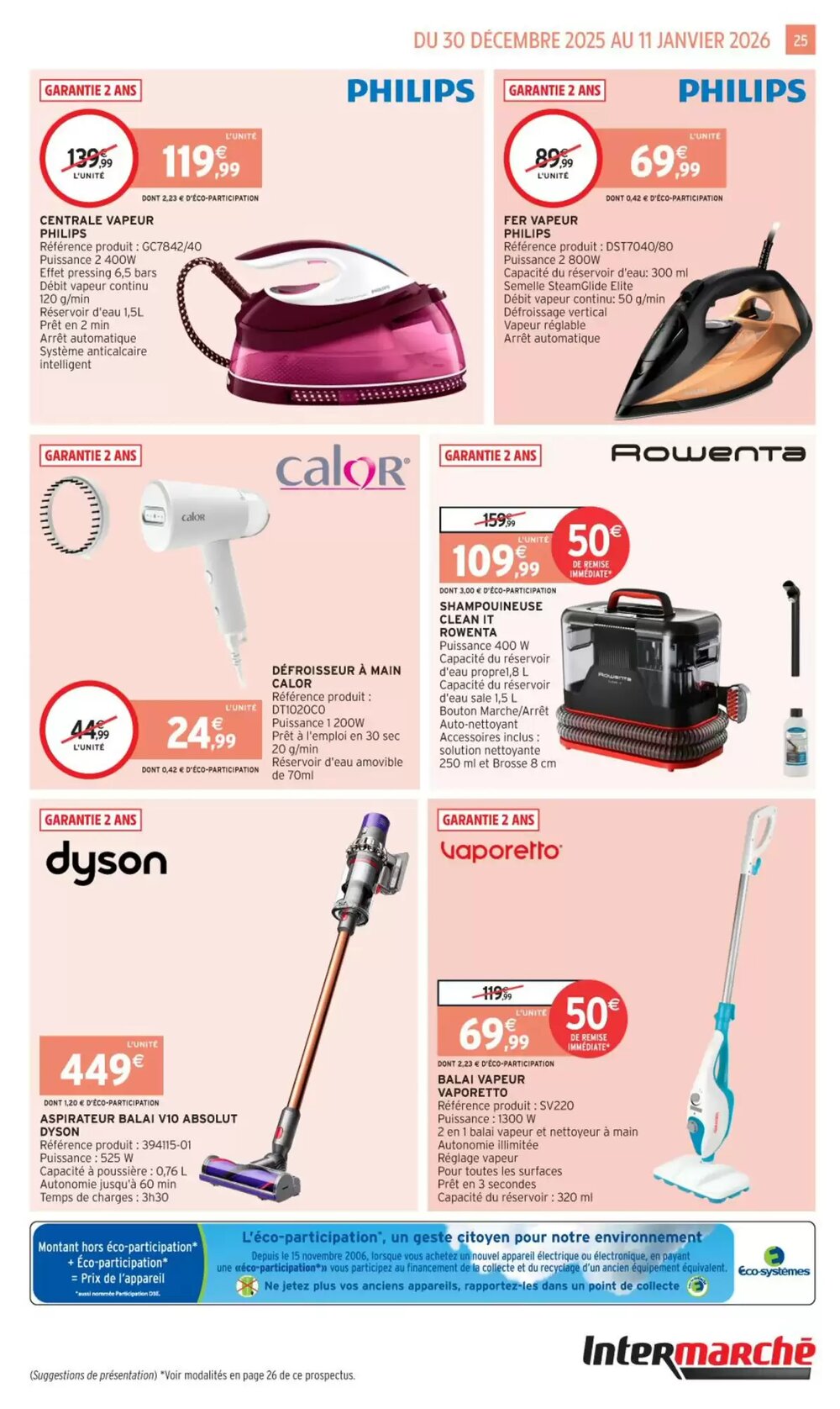 Prospectus promotionnel Intermarché Hyper valable à partir du 30/12/2025 - Page 25.