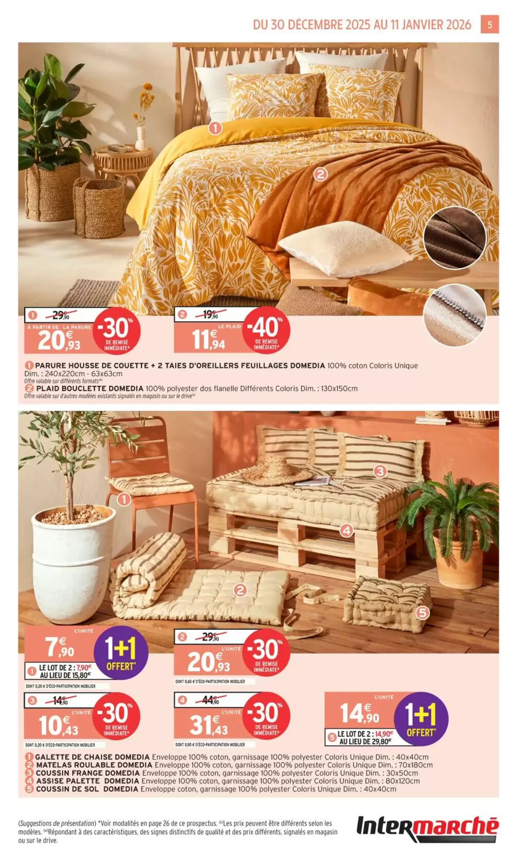 Prospectus promotionnel Intermarché Hyper valable à partir du 30/12/2025 - Page 5.