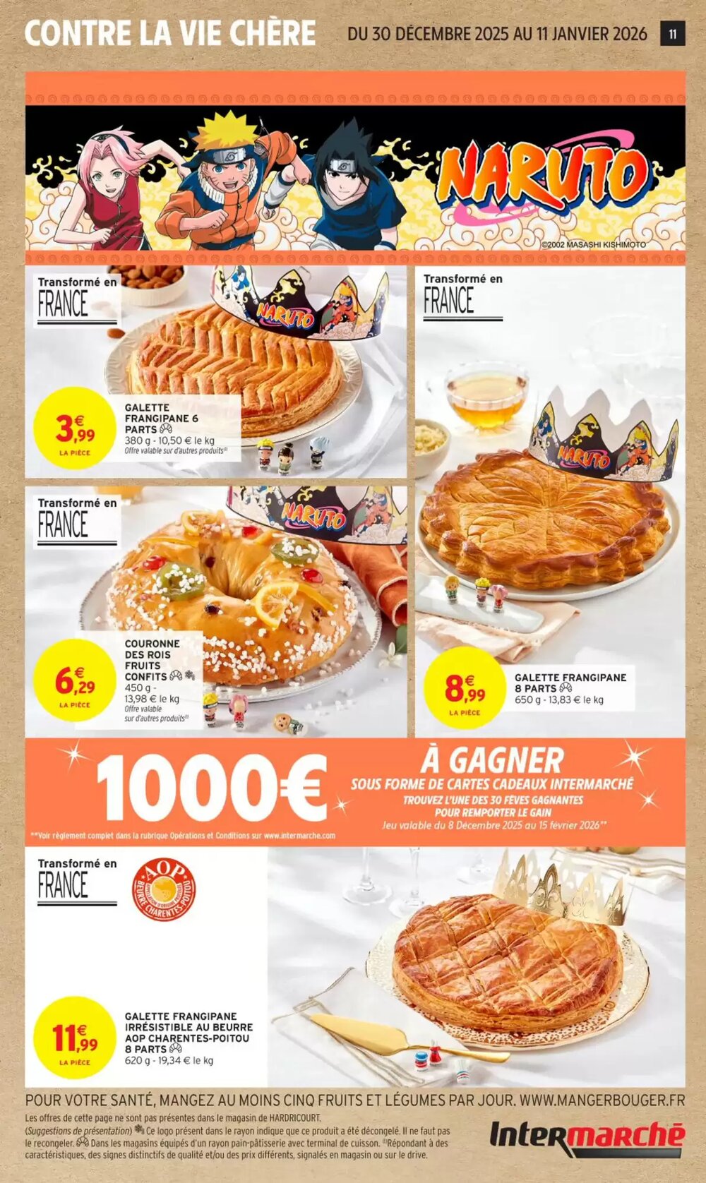 Prospectus promotionnel Intermarché valable à partir du 30/12/2025 - Page 11.