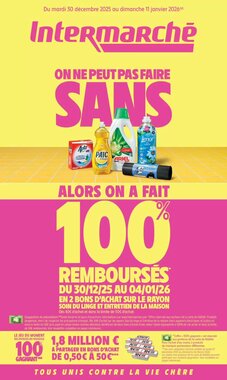 Prospectus promotionnel Intermarché valable à partir du 30/12/2025