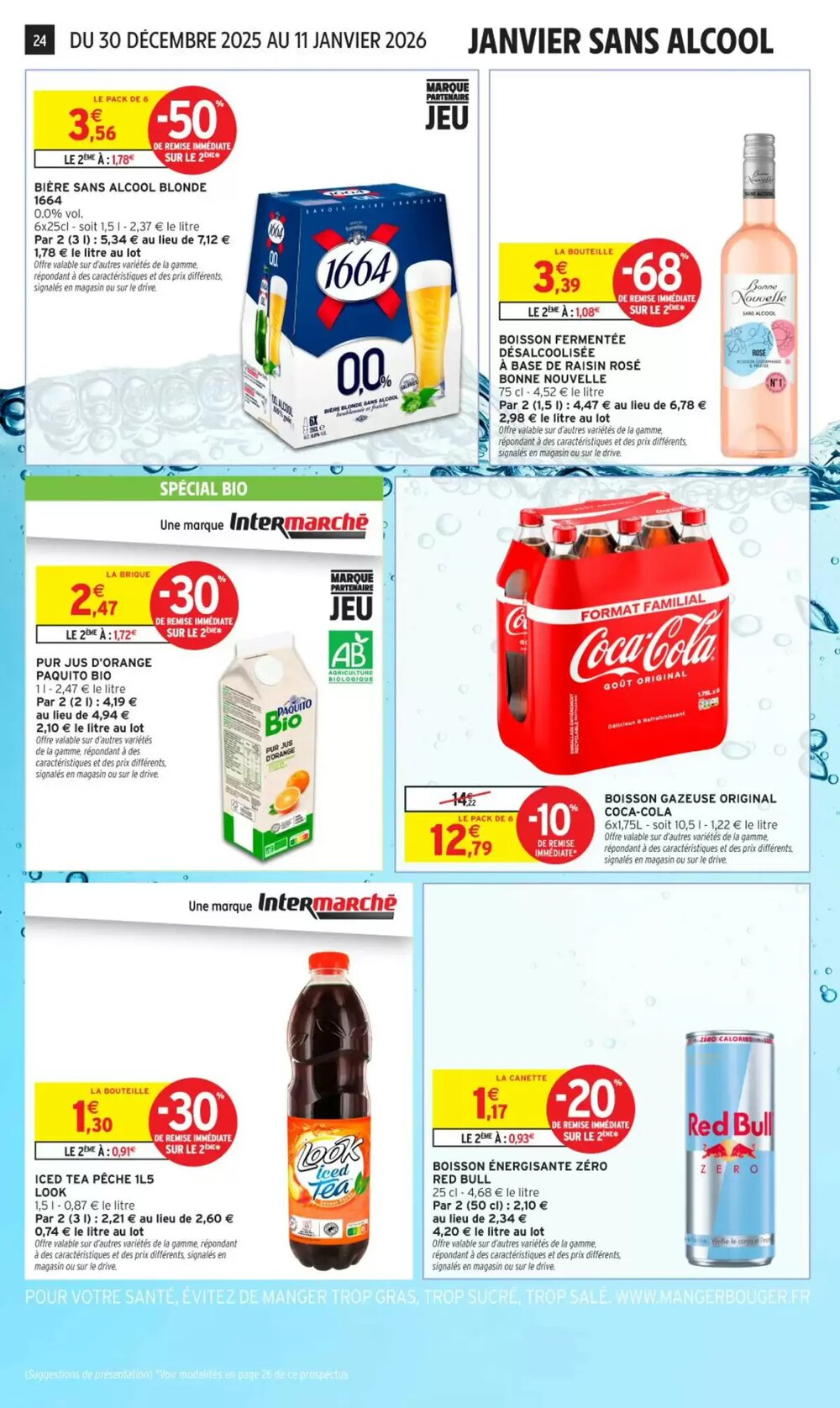 Prospectus promotionnel Intermarché valable à partir du 30/12/2025 - Page 24.