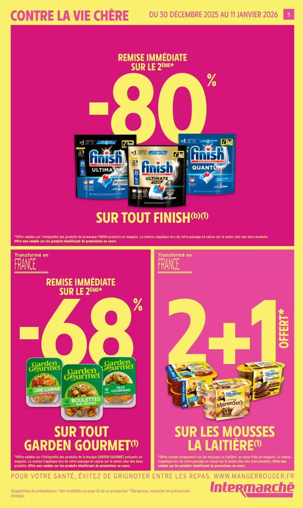 Prospectus promotionnel Intermarché valable à partir du 30/12/2025 - Page 5.