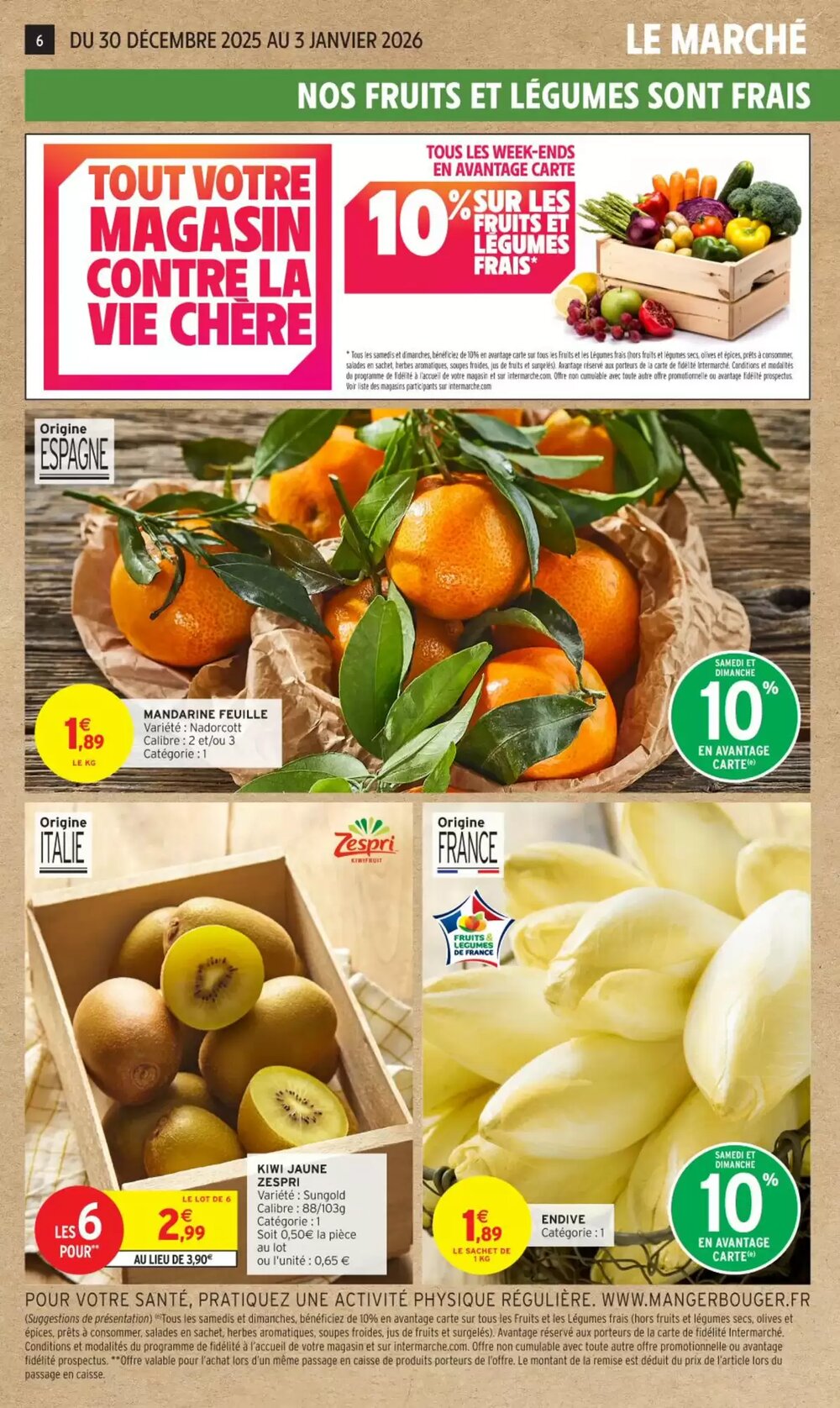 Prospectus promotionnel Intermarché valable à partir du 30/12/2025 - Page 6.