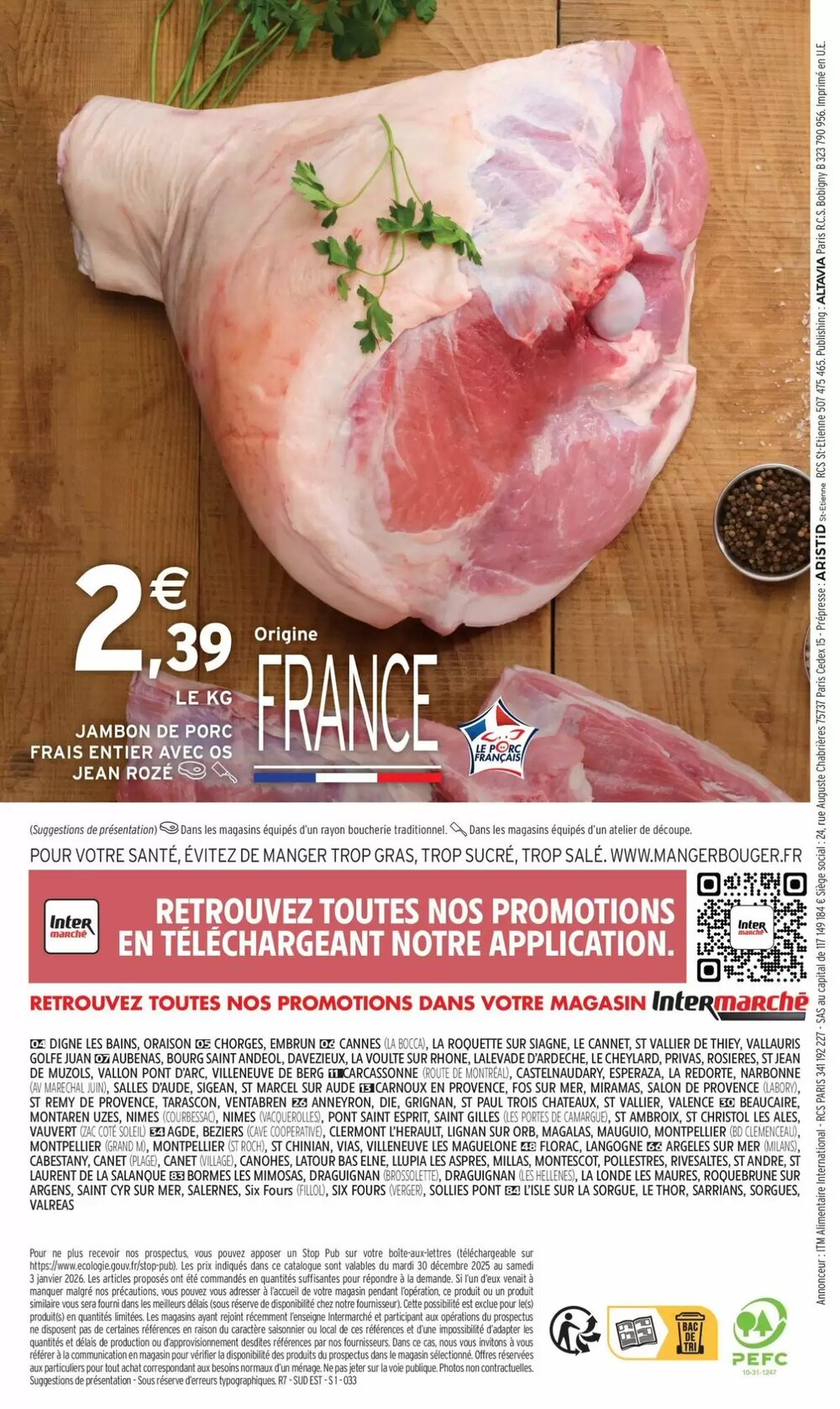 Prospectus promotionnel Intermarché valable à partir du 30/12/2025 - Page 4.