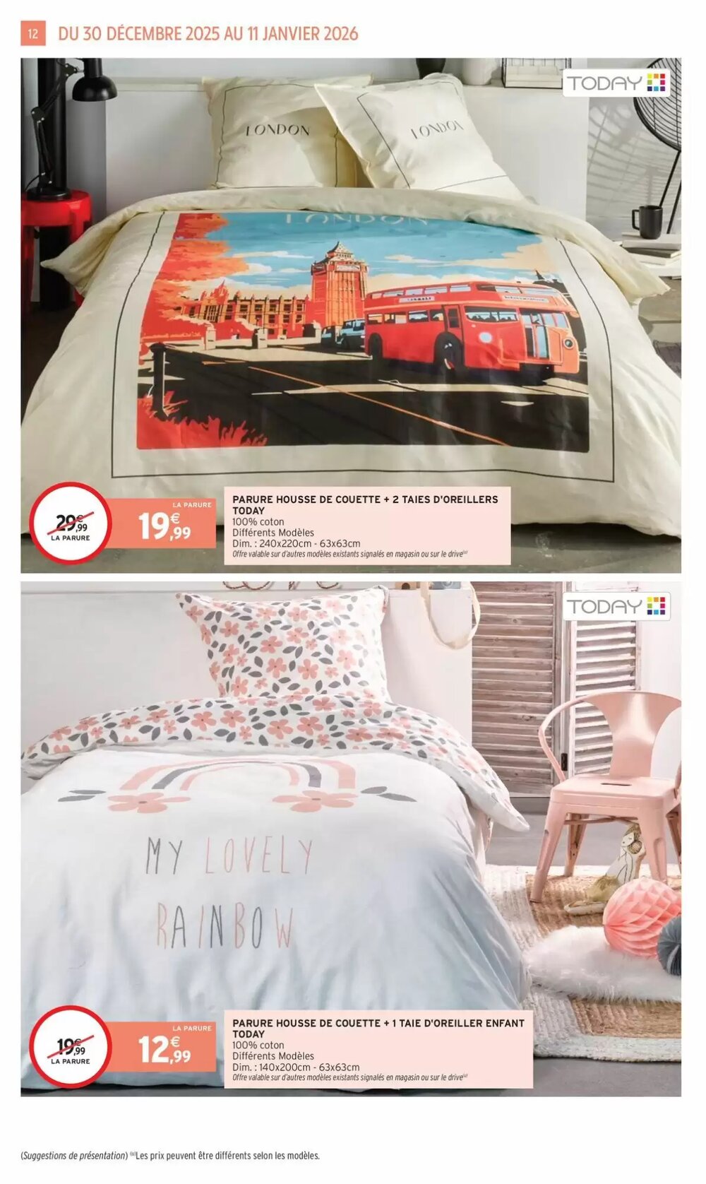 Prospectus promotionnel Intermarché valable à partir du 30/12/2025 - Page 12.