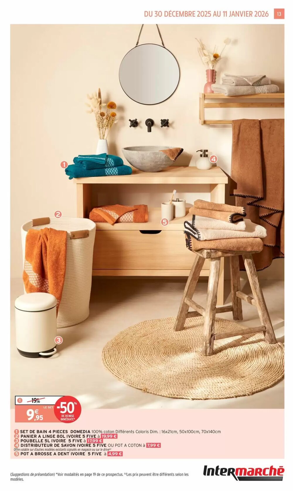 Prospectus promotionnel Intermarché valable à partir du 30/12/2025 - Page 13.