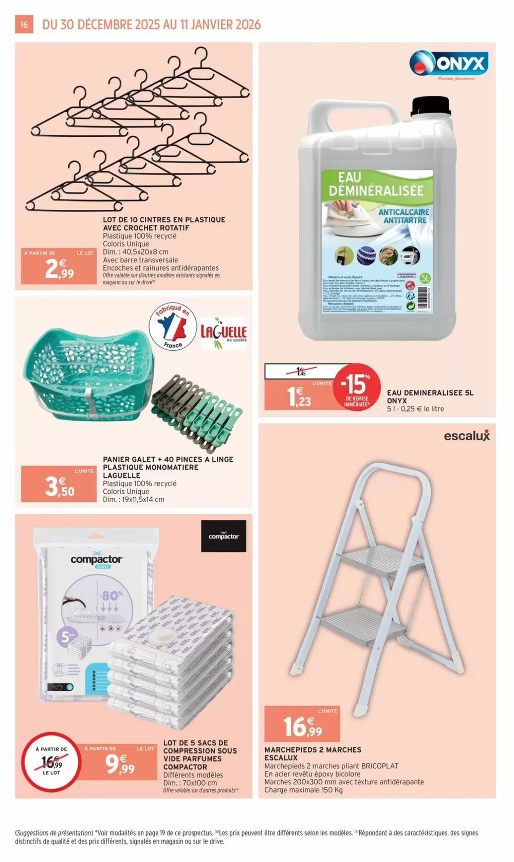 Prospectus promotionnel Intermarché valable à partir du 30/12/2025 - Page 16.
