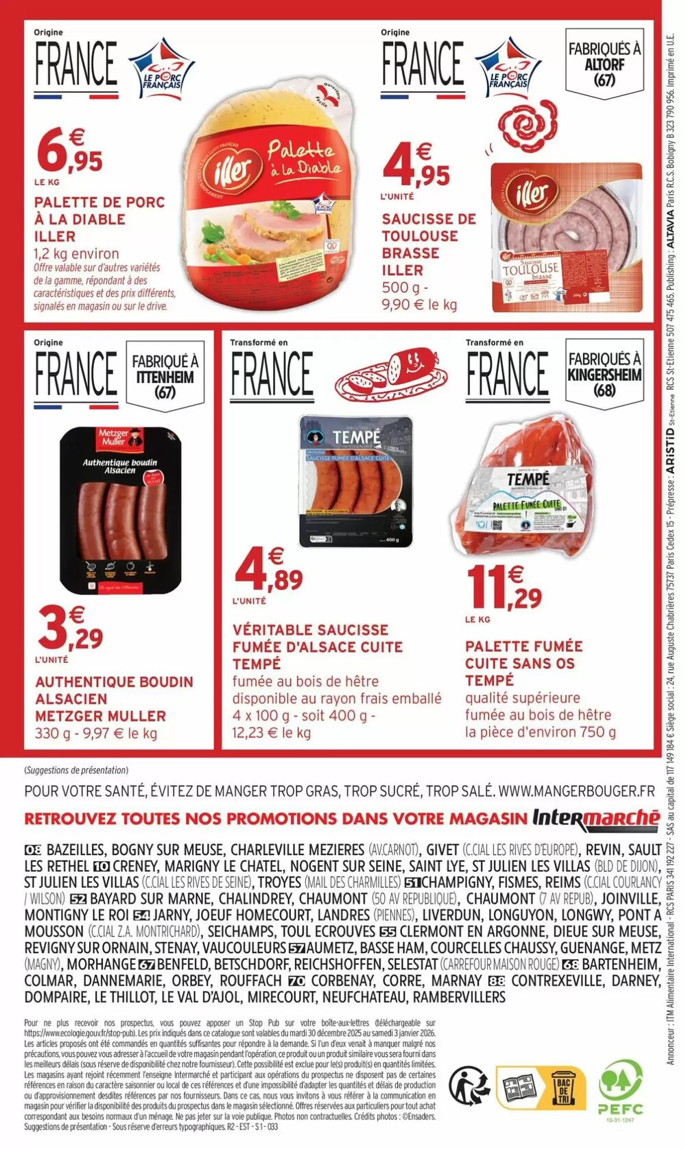 Prospectus promotionnel Intermarché Hyper valable à partir du 30/12/2025 - Page 4.