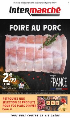 Prospectus promotionnel Intermarché valable à partir du 30/12/2025