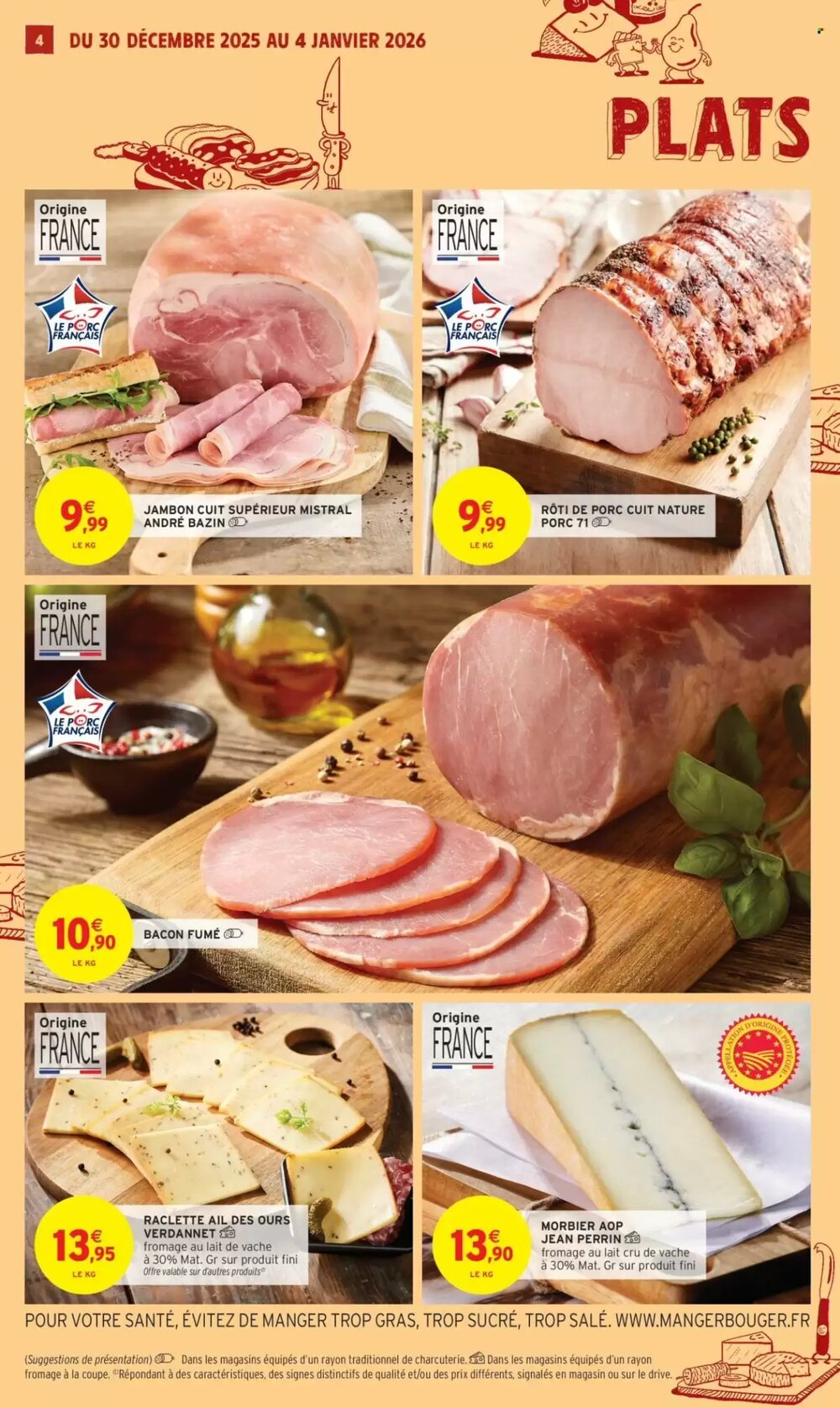 Prospectus promotionnel Intermarché valable à partir du 30/12/2025 - Page 4.