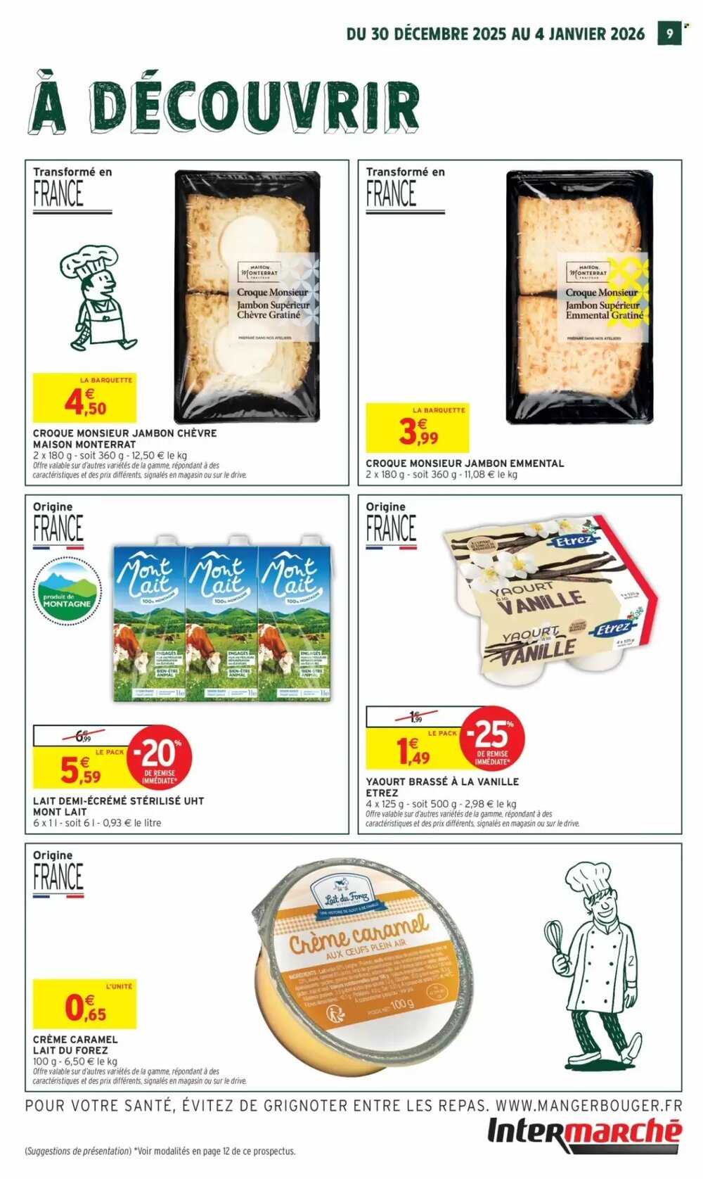 Prospectus promotionnel Intermarché valable à partir du 30/12/2025 - Page 9.