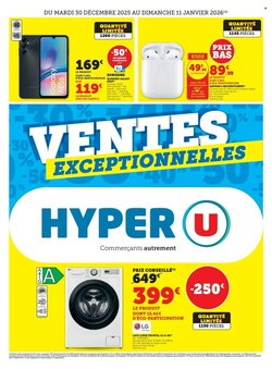 Prospectus promotionnel Hyper U valable à partir du 30/12/2025