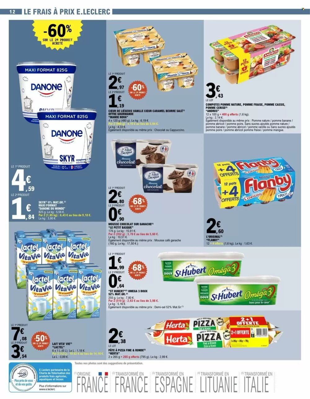 Prospectus promotionnel E.Leclerc valable à partir du 30/12/2025 - Page 12.