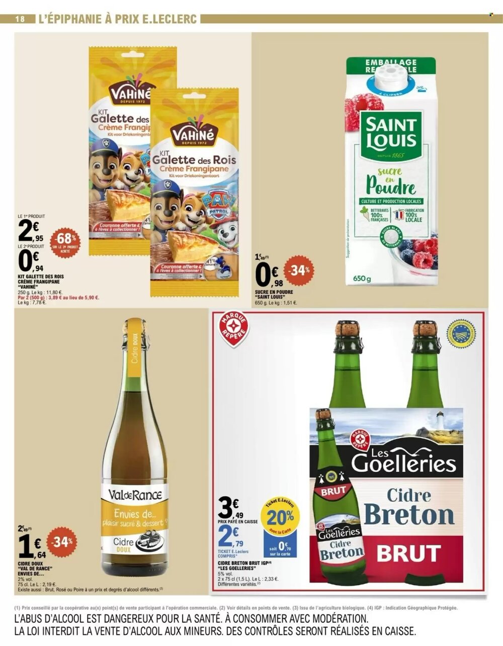 Prospectus promotionnel E.Leclerc valable à partir du 30/12/2025 - Page 18.
