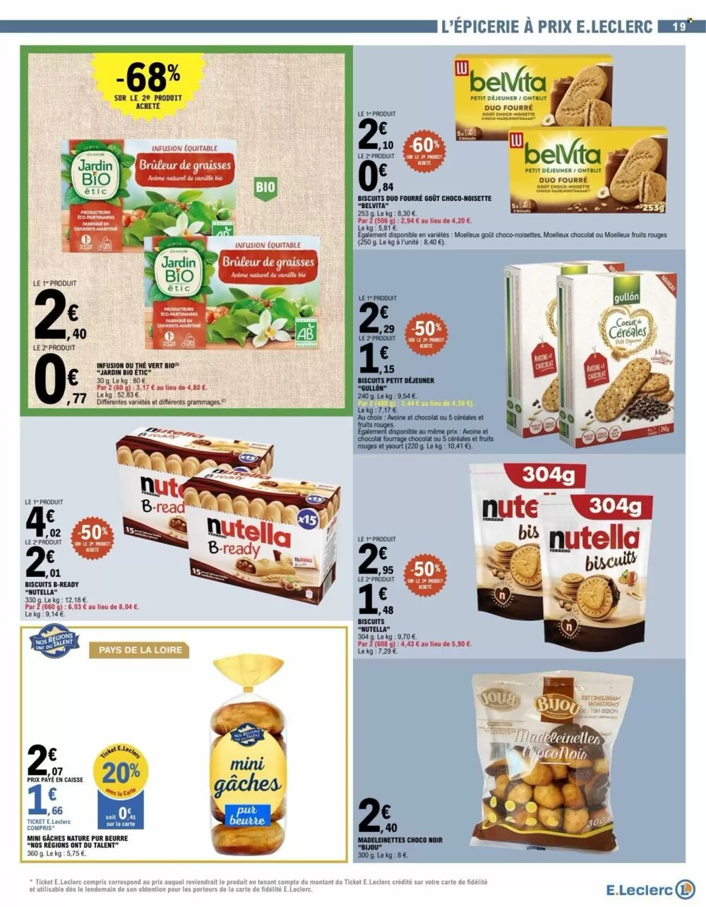 Prospectus promotionnel E.Leclerc valable à partir du 30/12/2025 - Page 19.