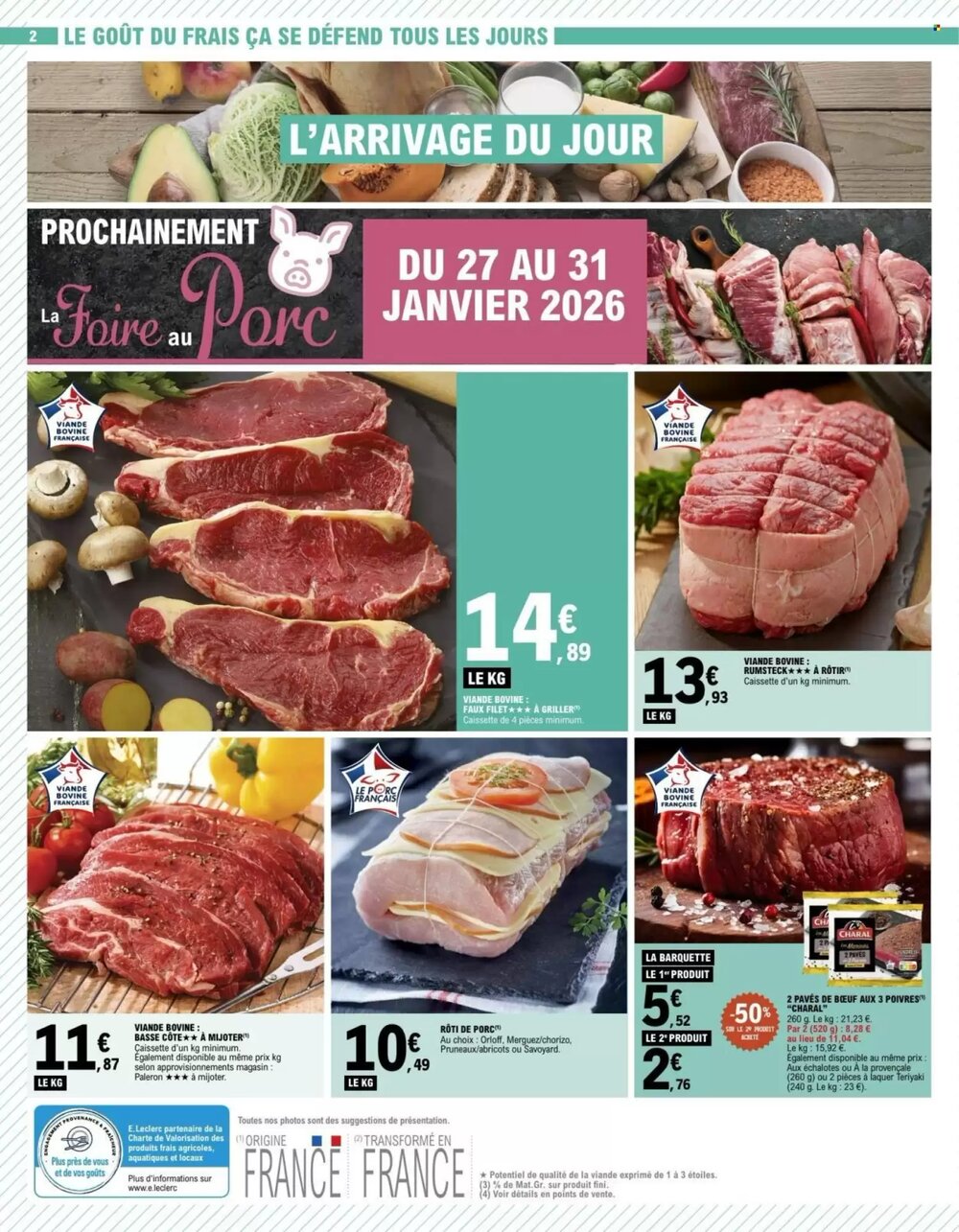 Prospectus promotionnel E.Leclerc valable à partir du 30/12/2025 - Page 2.