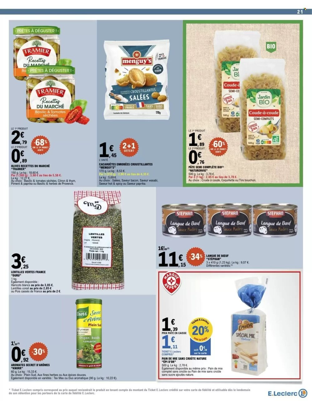 Prospectus promotionnel E.Leclerc valable à partir du 30/12/2025 - Page 21.
