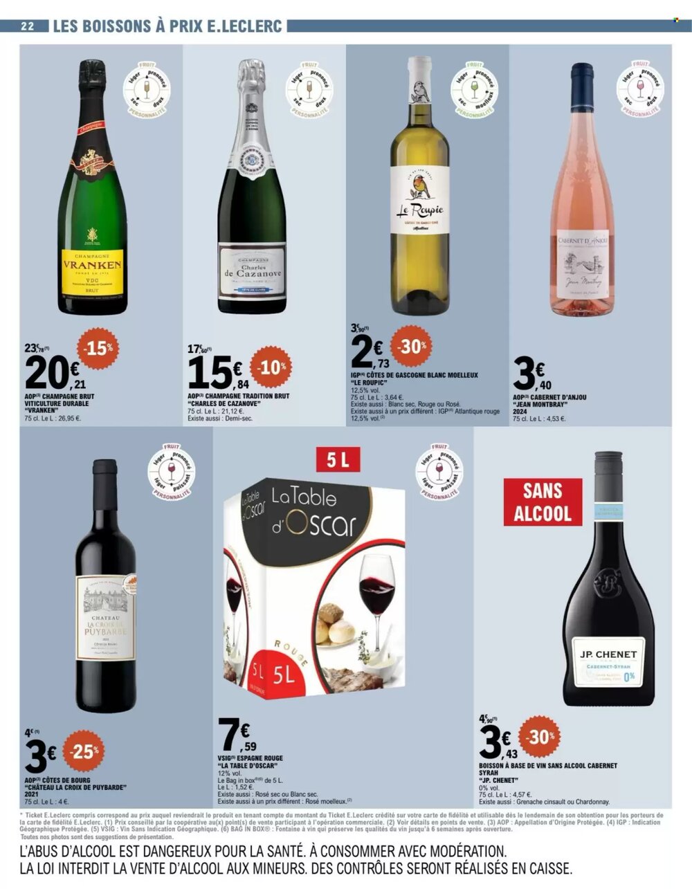 Prospectus promotionnel E.Leclerc valable à partir du 30/12/2025 - Page 22.