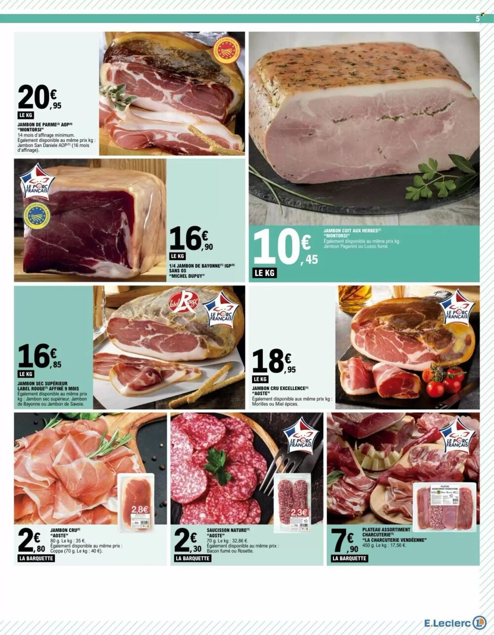 Prospectus promotionnel E.Leclerc valable à partir du 30/12/2025 - Page 5.