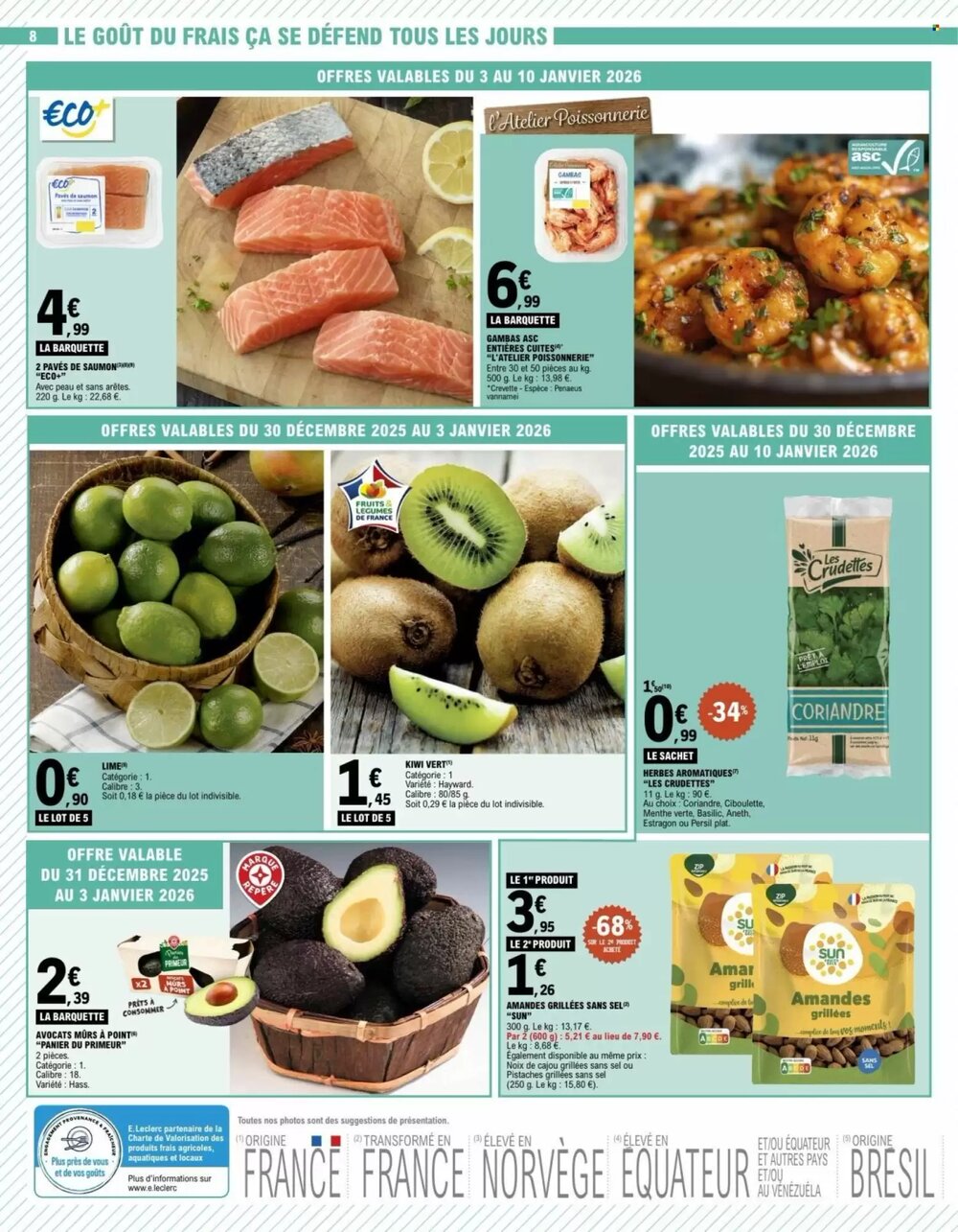Prospectus promotionnel E.Leclerc valable à partir du 30/12/2025 - Page 8.