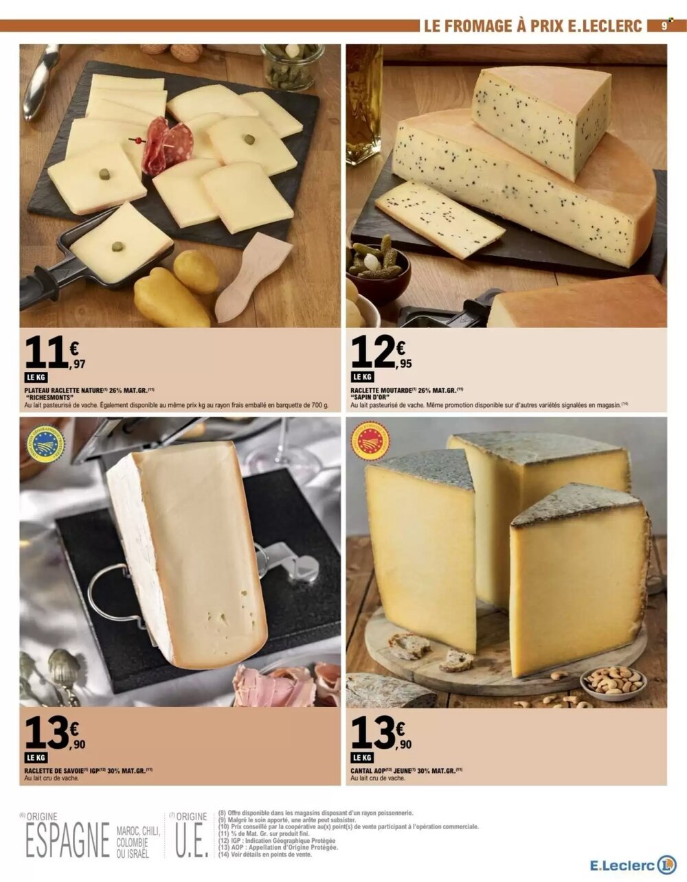 Prospectus promotionnel E.Leclerc valable à partir du 30/12/2025 - Page 9.