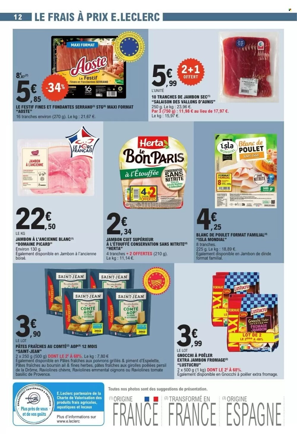 Prospectus promotionnel E.Leclerc valable à partir du 30/12/2025 - Page 12.