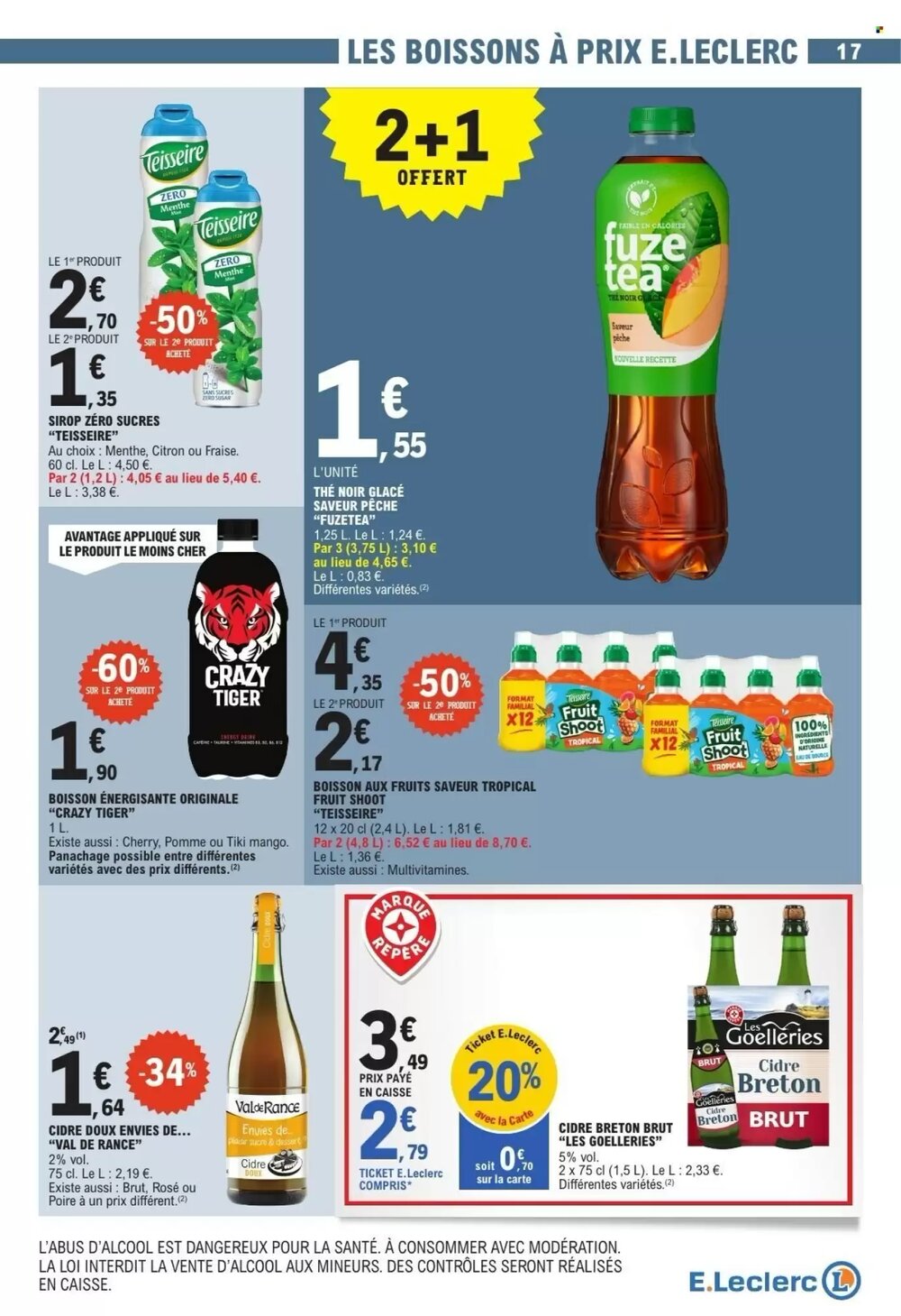 Prospectus promotionnel E.Leclerc valable à partir du 30/12/2025 - Page 17.