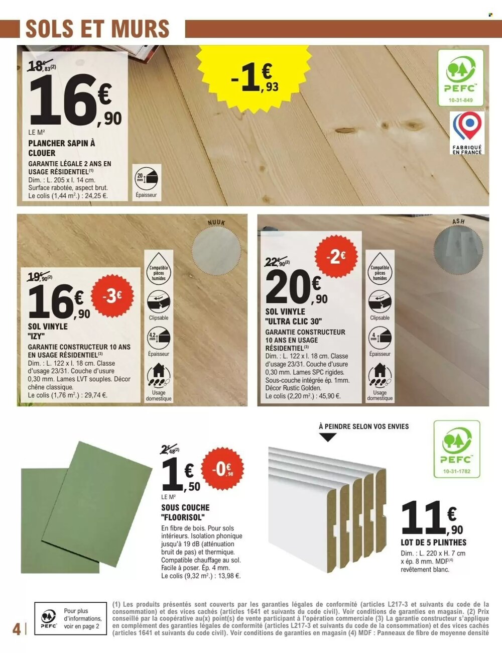 Prospectus promotionnel E.Leclerc Brico valable à partir du 30/12/2025 - Page 4.