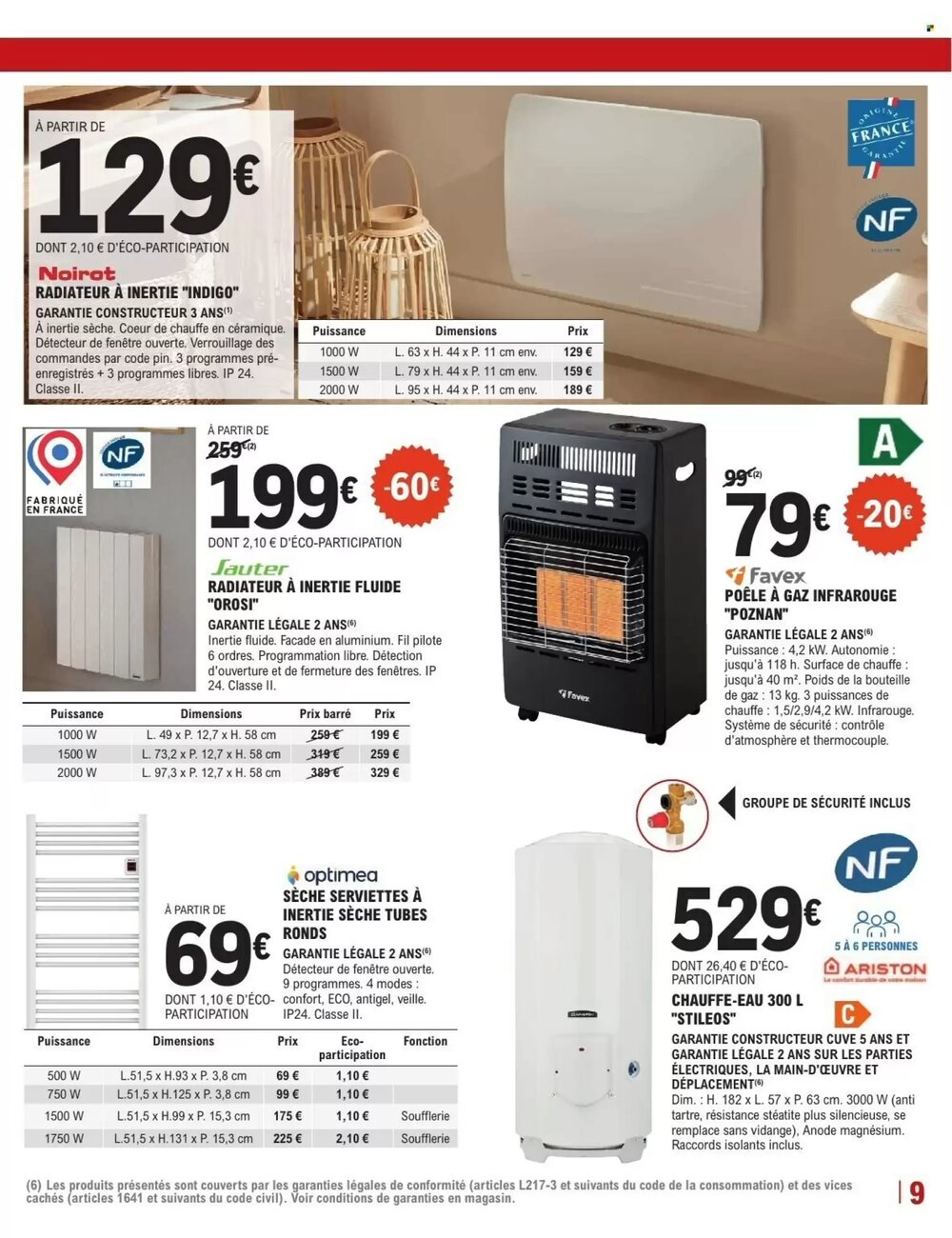 Prospectus promotionnel E.Leclerc Brico valable à partir du 30/12/2025 - Page 9.