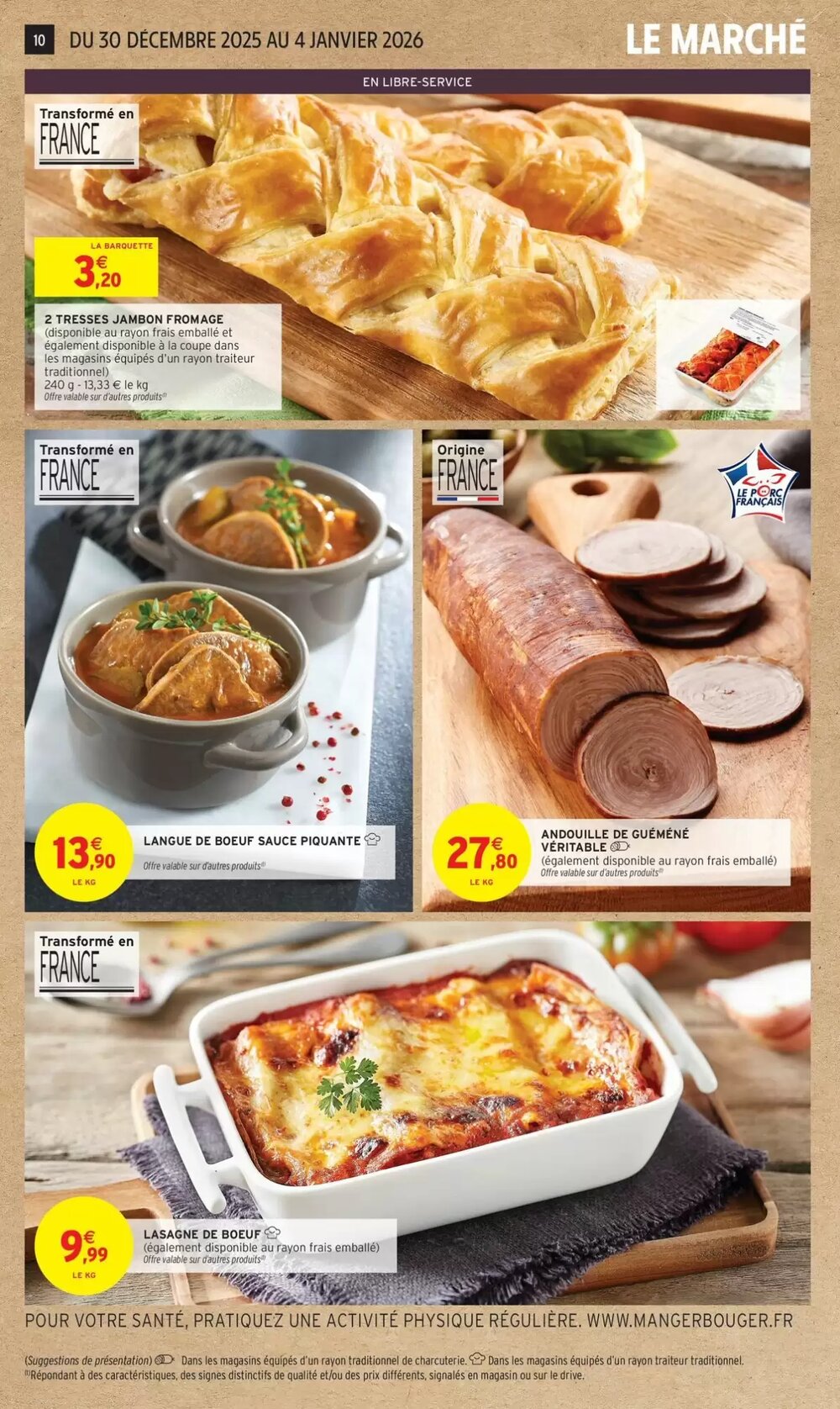 Prospectus promotionnel Intermarché valable à partir du 30/12/2025 - Page 10.