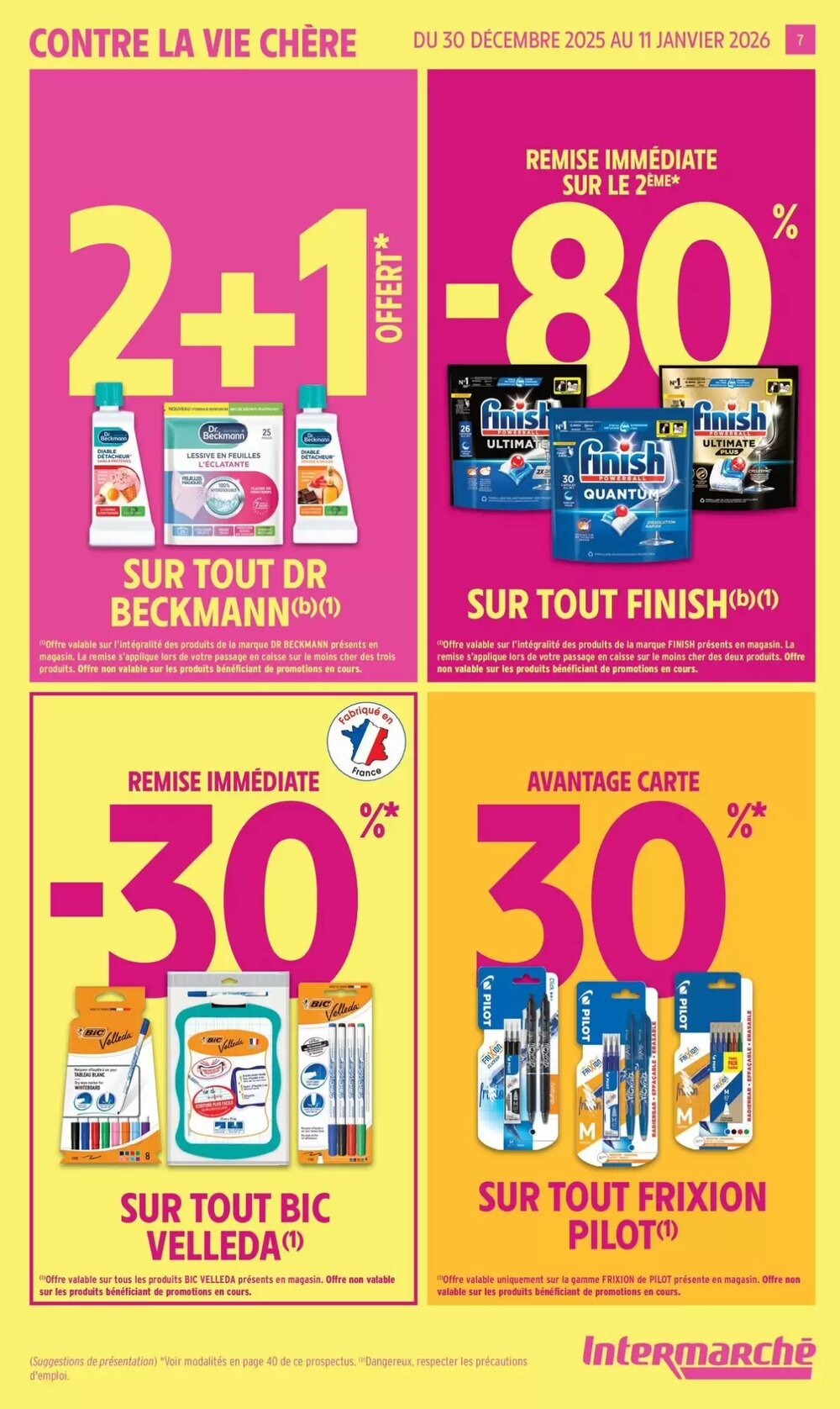 Prospectus promotionnel Intermarché valable à partir du 30/12/2025 - Page 7.