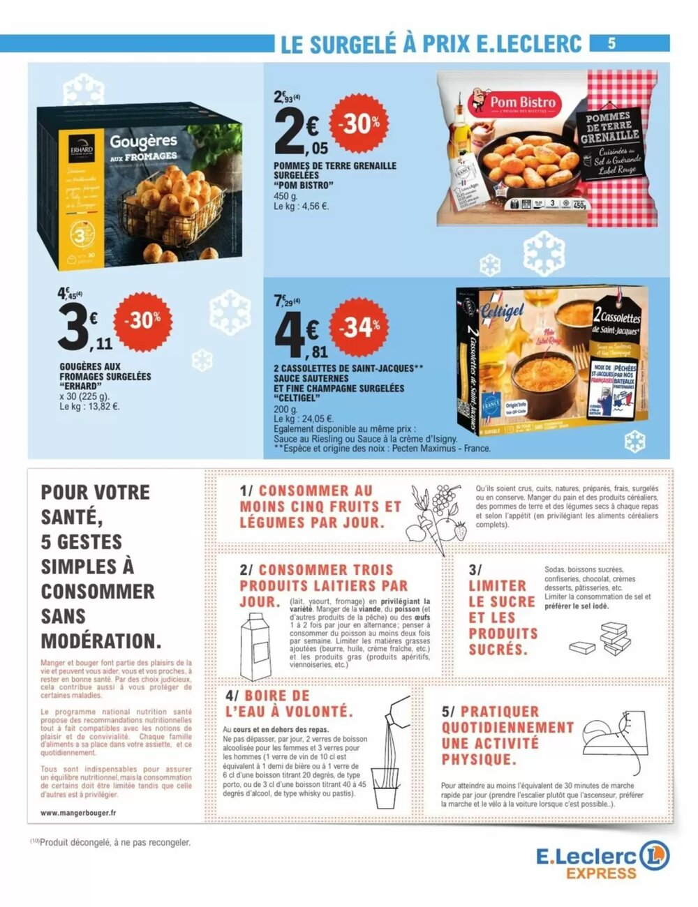 Prospectus promotionnel E.Leclerc Express valable à partir du 30/12/2025 - Page 5.