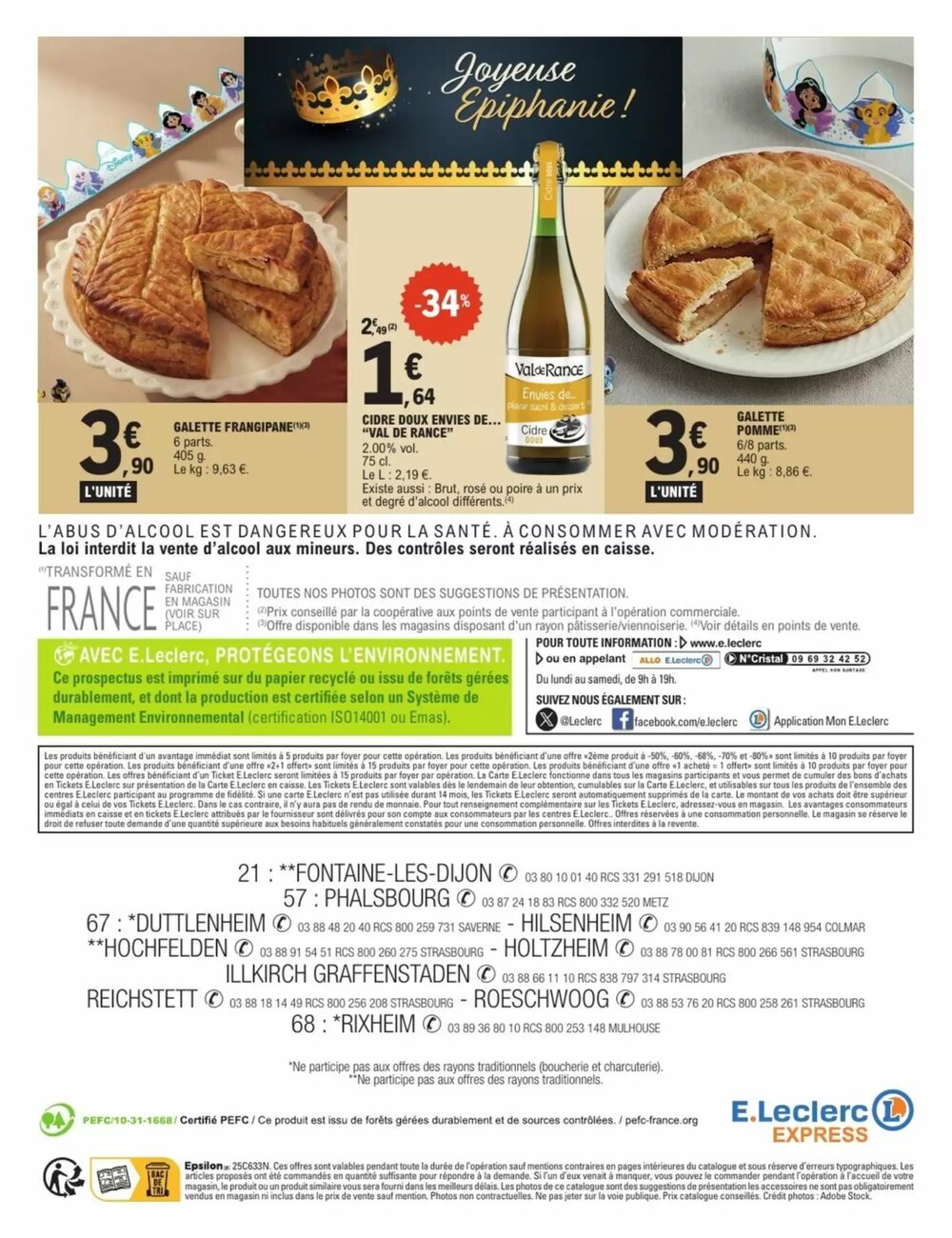 Prospectus promotionnel E.Leclerc Express valable à partir du 30/12/2025 - Page 8.