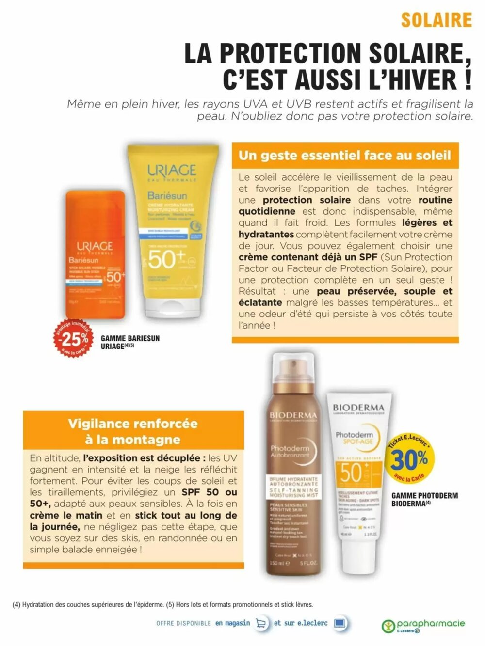 Prospectus promotionnel E.Leclerc Parapharmacie valable à partir du 30/12/2025 - Page 11.