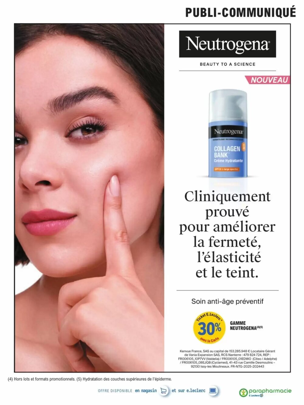 Prospectus promotionnel E.Leclerc Parapharmacie valable à partir du 30/12/2025 - Page 15.