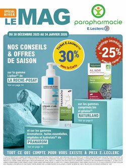 Prospectus promotionnel E.Leclerc Parapharmacie valable à partir du 30/12/2025