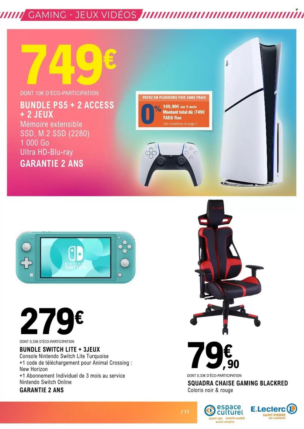 Prospectus promotionnel E.Leclerc valable à partir du 30/12/2025 - Page 11.