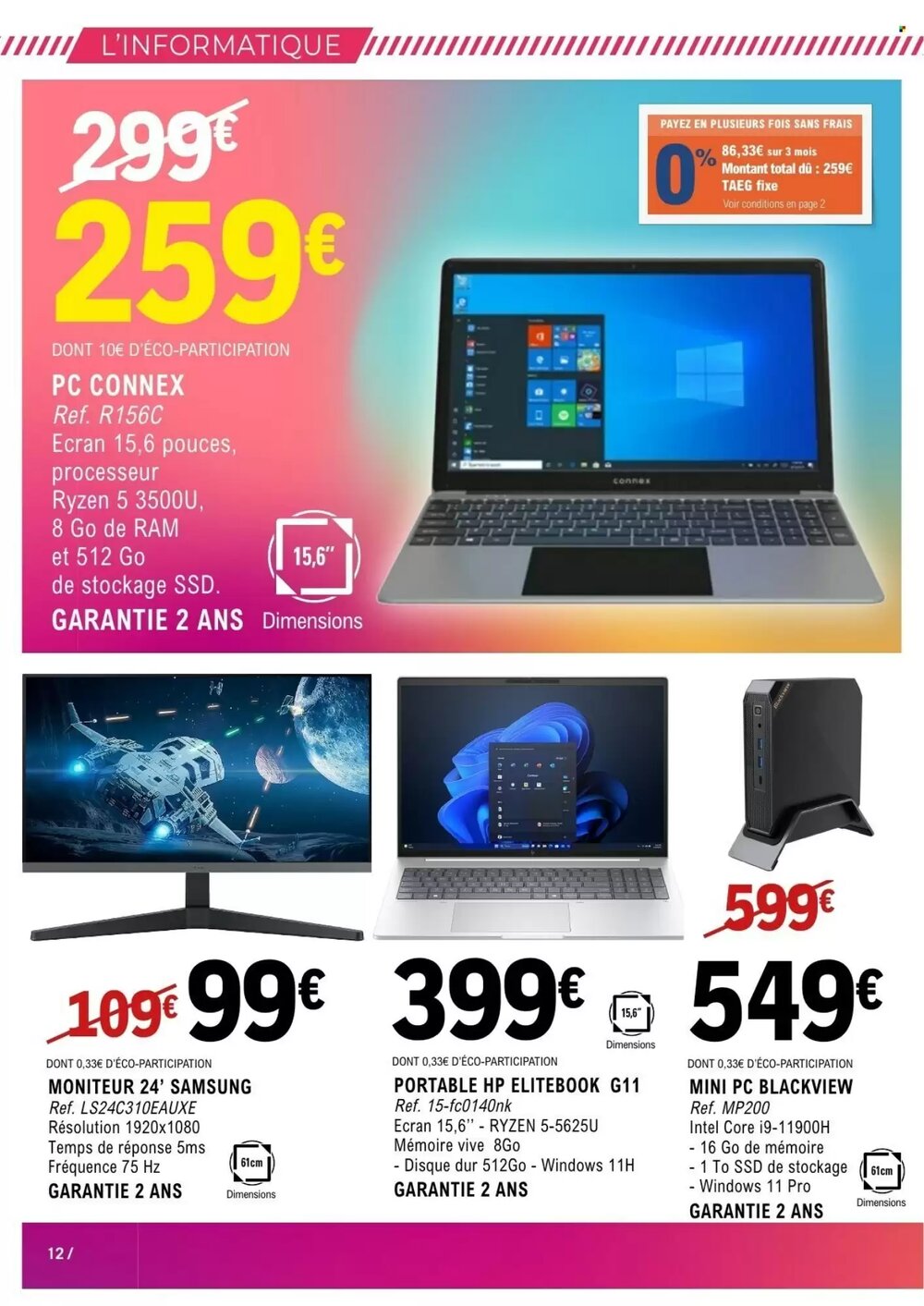 Prospectus promotionnel E.Leclerc valable à partir du 30/12/2025 - Page 12.