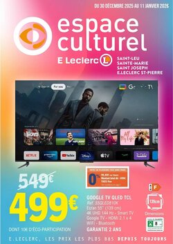 Prospectus promotionnel E.Leclerc valable à partir du 30/12/2025