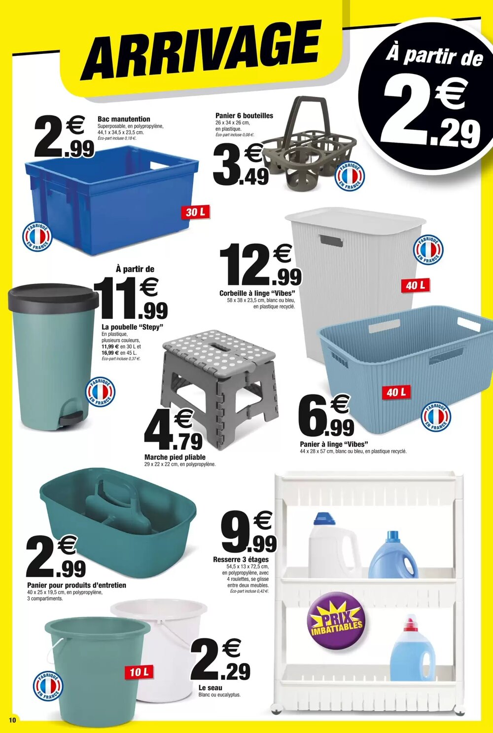 Prospectus promotionnel Bazarland valable à partir du 31/12/2025 - Page 10.