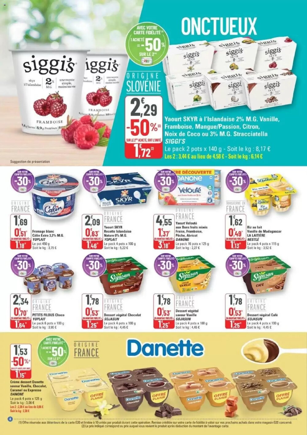 Prospectus promotionnel G20 valable à partir du 31/12/2025 - Page 4.