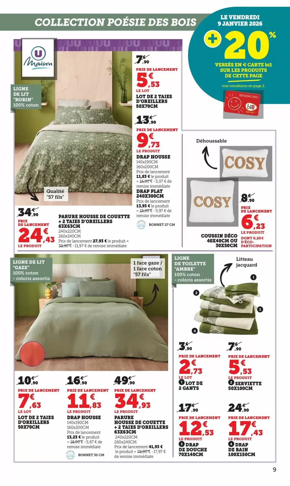 Prospectus promotionnel Bi1 valable à partir du 31/12/2025 - Page 10.