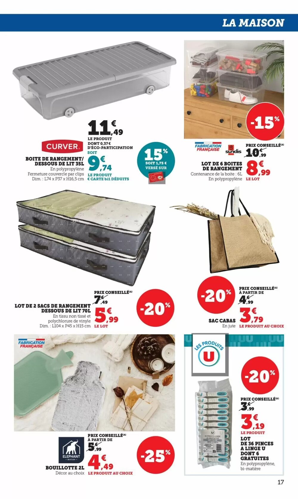 Prospectus promotionnel Bi1 valable à partir du 31/12/2025 - Page 18.