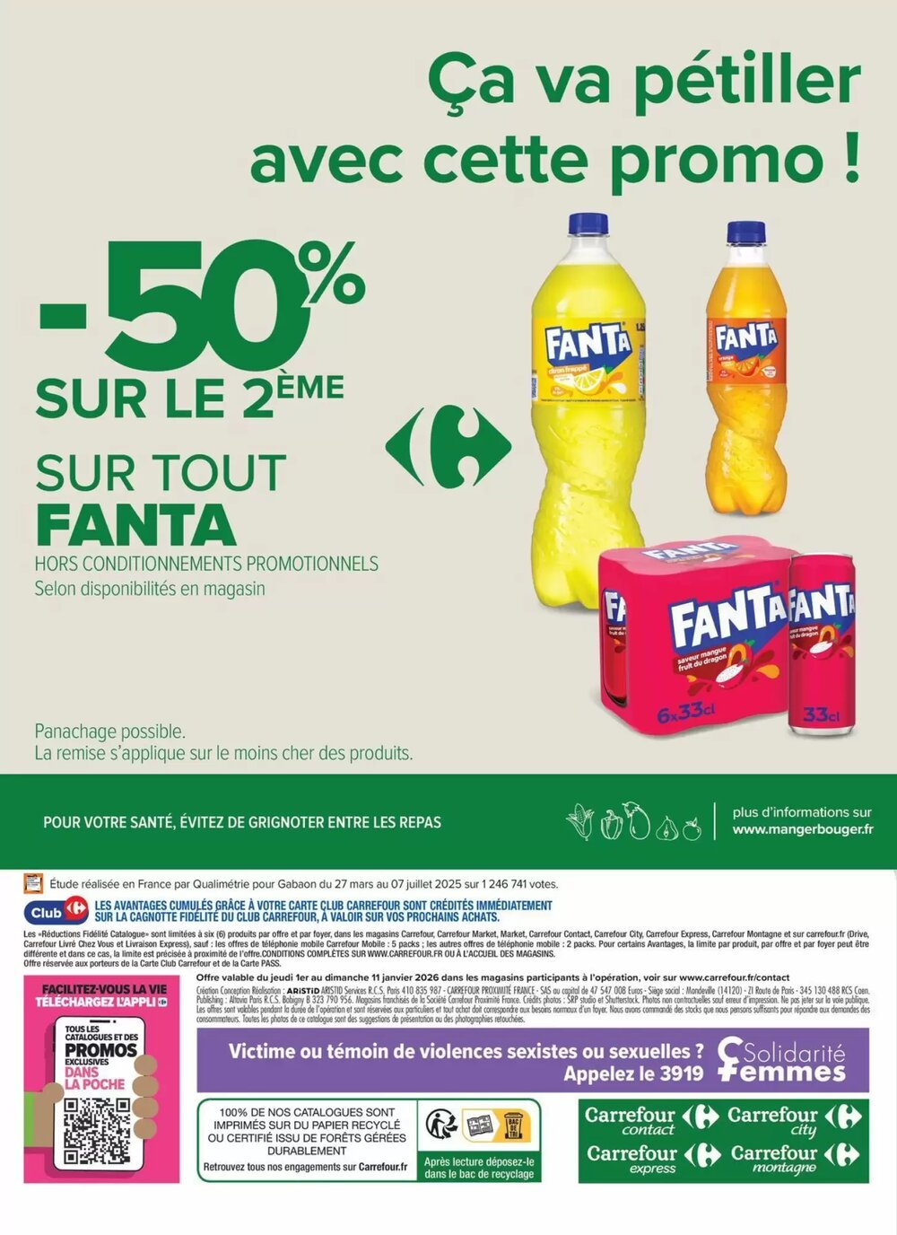Prospectus promotionnel Carrefour valable à partir du 01/01/2026 - Page 15.