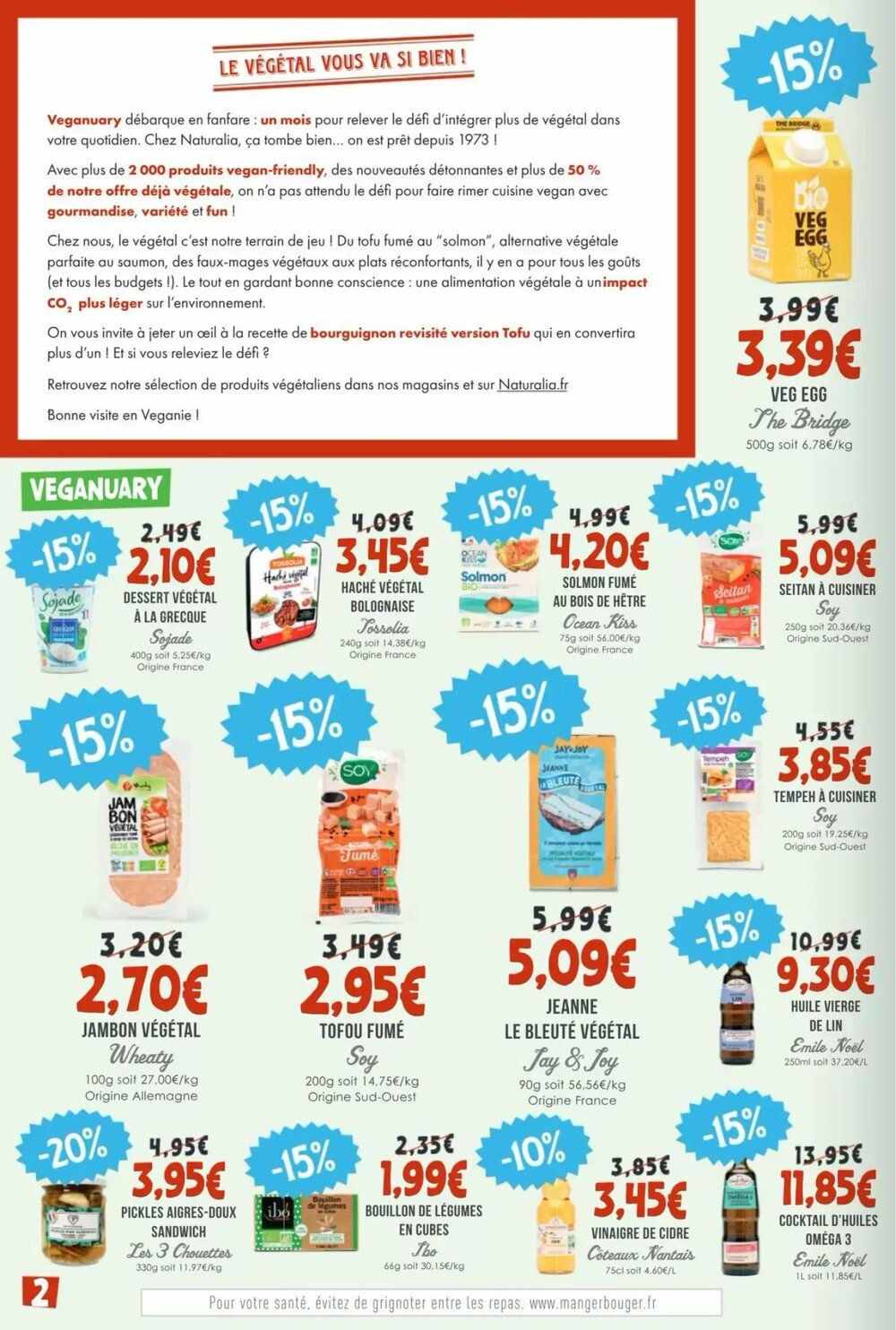 Prospectus promotionnel Naturalia valable à partir du 01/01/2026 - Page 2.